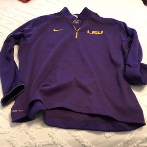 Nike LSU pullover never been worn.